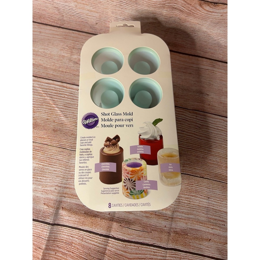 Wilton chocolate shot glass molds